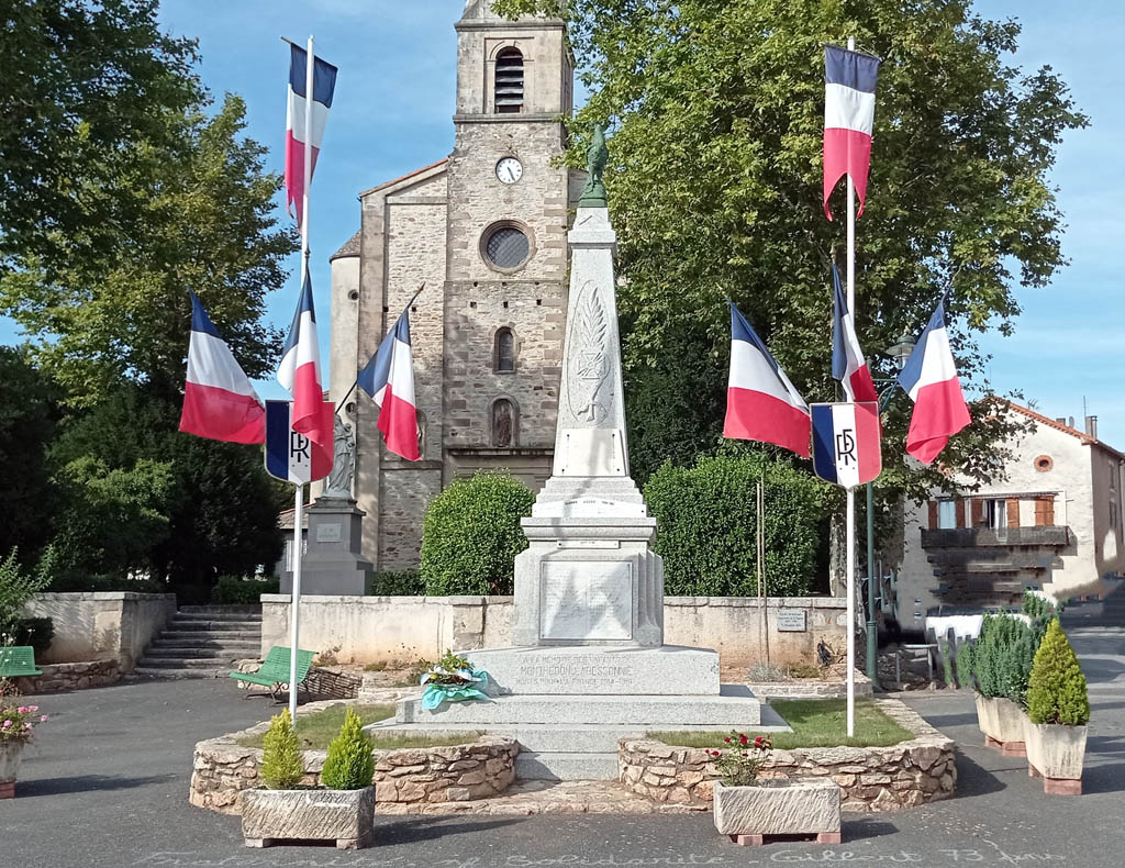 monument aux morts de Montredon Labessonié